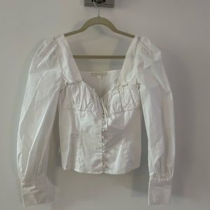 Jonathan Simkhai White top